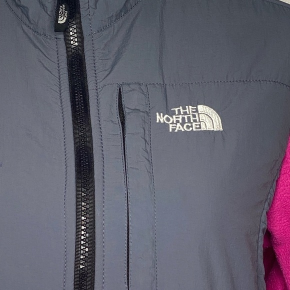 The North Face Full Zip Hot Pink Gray Jacket - Picture 10 of 15